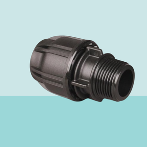 อะแดปเตอร์เกลียวตัวผู้ขนาด40มม. x 1นิ้วข้อต่อท่อพลาสติกแบบพรีเมี่ยมสำหรับการกระจายน้ำการเกษตรทนทาน - Product Image 2