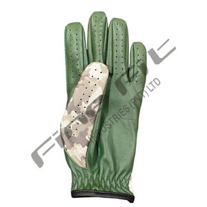 Guante de Golf de piel de oveja para hombre, mano izquierda, agarre gris blanco, antideslizante, deportes al aire libre, transpirable, duradero, rendimiento profesional - Product Image 5