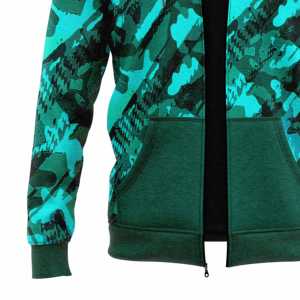 Sudaderas con capucha y sudaderas para hombre unisex de algodón de gran tamaño Top corto personalizado con cremallera completa niños esenciales bordado francés Terry Sudadera con capucha - Product Image 5