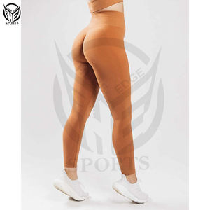 Leggings pour femmes à taille haute, effet push-up, pour le sport et le yoga, design personnalisable, meilleur prix, faible MOQ. - Product Image 3
