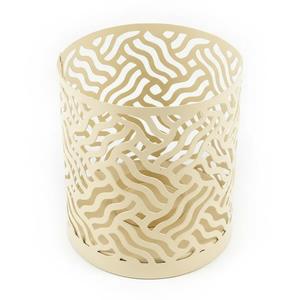 เชิงเทียนโลหะสีทองลายจุดสไตล์โมเดิร์น สำหรับตกแต่งบ้านและงานแต่งงาน ขายส่งจากผู้ผลิต - Product Image 6