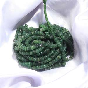 Best Seller Natural Green Aventurine Beads 16 Inches 6mm - 8mm Green Aventurine Plain Gemstone Beads for Jewelry Making Crafts - Product Image 5