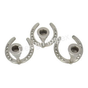 Decorative Horse <b>Shoe</b> Candle <b>Holder</b> Event Supplies Table Decor Equestrian Style Candlestick Stand Metal Crafts - Product Image 2