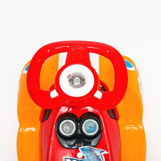 Dolphin Ride on cars wholesale PP Plastic material Dolphin Ride on car with horns no gears no pedals for 3-5 years kids