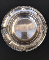 Assiette de service ronde en aluminium poli, style campagnard, artisanale de qualité supérieure, anti-rouille, excellent prix pour plats chauds