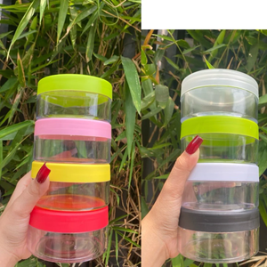 กระปุกพลาสติกใส่เครื่องสำอางแบบแบนใสสำหรับครีมบำรุงผิวหน้าและขัดผิวขวดบรรจุผลิตภัณฑ์ดูแลผิวสัตว์เลี้ยงสำหรับใช้ประจำวันจากเวียดนาม - Product Image 3