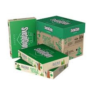 กระดาษสำเนาจดหมายขนาด216*279 80กรัมความสว่าง104%-106% แผ่นแต่ละแผ่น500 - Product Image 1