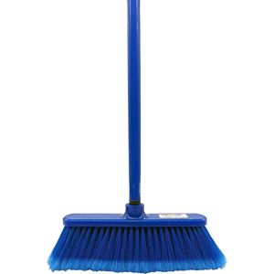 Italian Balai Brosse Scopa <b>Floor</b> Cleaning <b>Brush</b> Durable Plastic Broom Made in Turkey - Product Image 4