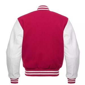 À la mode personnalisé hiver polaire veste hommes col montant Varsity Baseball Style avant Logo coupe-vent Mega Empire Letterman - Product Image 4