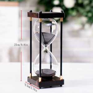 Temporizador de reloj de arena de 60 minutos de alta calidad con construcción duradera para aprendizaje en el aula y juegos a los mejores precios - Product Image 3