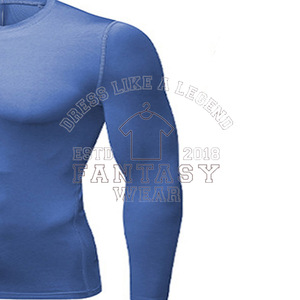 FANTASY WEAR OEM Camiseta de Compresión Deportiva Premium y con Logotipo Personalizado, de Secado Rápido y Transpirable para Hombre, con Certificación CE - Product Image 3