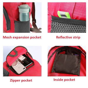 Sac à dos d'équipe de basketball décontracté, souple, pliable, avec compartiment à chaussures séparé, sac de sport, d'école et de voyage pour l'entraînement quotidien SBBP-0167 - Product Image 5