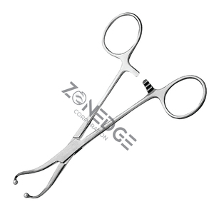 คีมสำหรับผ่าตัดท่อปัสสาวะ13.3ซม. ใช้ซ้ำได้ทำจากสเตนเลสสตีลใช้ซ้ำได้โดยใช้ Zonedge - Product Image 3