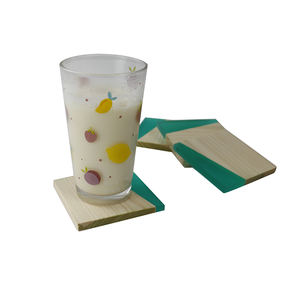 Star Crafts Inde Fourniture d'usine sous-verres personnalisés sous-verres imprimés boisson thé avec support Acacia matériel tapis et tampons - Product Image 1