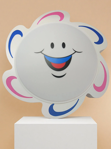 Lámpara de Techo LED Infantil Moderna KILYN con Diseño de Dibujos Animados, Temperatura de Color 4000K, Control Remoto, Base de Madera, Cubierta Acrílica, para Sala de Estar - Product Image 4