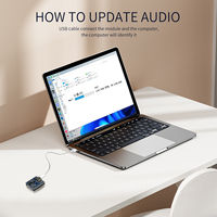 JQ8900N-16p USB dapat diprogram 3W MP3 pemutar musik suara 7 Pemicu/uart/TTL kontrol modul pemutaran suara