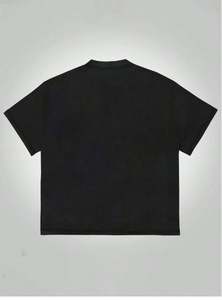 DTG personnalisé imprimé lavage à l'acide T-Shirt pour hommes Vintage 100% coton été mode col rond coupe surdimensionnée Streetwear Tee tissu éponge - Product Image 2