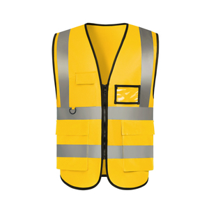 เสื้อกั๊กนิรภัยสำหรับงานอุตสาหกรรมสะท้อนแสงกันน้ำระบายอากาศได้ดีมองเห็นได้ชัดเจน - Product Image 4