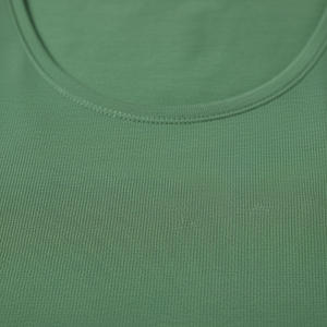 Camiseta Deportiva de Tirantes para Mujer, Proveedor de Fábrica OEM, Venta al por Mayor, Personalizada, 100% Algodón Jersey, para Gimnasio, Yoga, Ejercicio, Ropa Deportiva Informal - Product Image 5