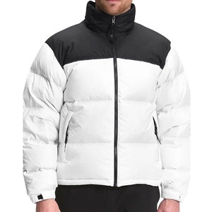 Men's Lightweight Quilted <b>Puffer</b> <b>Jacket</b> Custom Streetwear Fashion Canvas <b>Jacket</b> for Winter for Bulk Clothing - Product Image 3