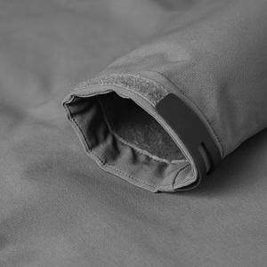 Chaqueta Softshell Ligera de Invierno para Hombre, con Capucha y Cierre de Cremallera, Logotipo Personalizado, Precio de Fábrica - Product Image 4