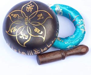 Cuenco de latón profesional para meditación de Yoga, Buda del Himalaya, Chakra, cuenco de curación religiosa - Product Image 2