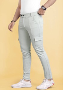 2025 nuevo diseño personalizado para hombre táctico Cargo pantalones al aire libre suelto ajuste poliéster Multicolor alta moda pantalones de trabajo - Product Image 6