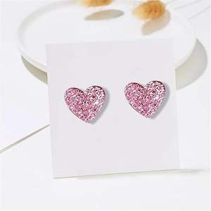 ต่างหูเรซิ่นแฟชั่นใหม่ ต่างหูไม้ไผ่สีสันสดใส สำหรับสาวปาร์ตี้ ต่างหูห่วงเรซิ่นขนาดใหญ่ ดีไซน์เก๋สำหรับผู้หญิง - Product Image 2