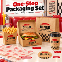 Boîtes en carton kraft personnalisées pour sandwichs, toasts et hamburgers, sans pliage, avec logo sur mesure, qualité alimentaire, emballage en carton pour hamburgers