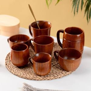 Tazas de madera biocompostables taza de madera de primera calidad con logotipo personalizado mejores vasos naturales de fábrica - Product Image 6