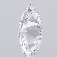 Diamant brut CVD, couleur G, pureté VS1, 1,39 carat, véritable diamant poli, taille ronde, blanc