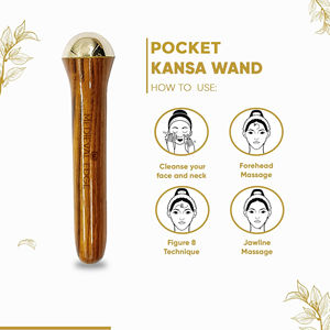 คันคัน100% แบบพกพาของแท้เครื่องมือนวดอายุรเวทดูแลผิวเป็นมิตรกับการเดินทางผลิตโดยบริษัทที่ใหญ่ที่สุด - Product Image 3