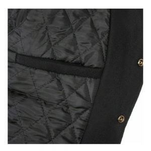 Chaqueta de Béisbol Letterman Personalizada al por Mayor, Estilo Vintage 2023, con Capucha, Acolchada, para Hombre, de Poliéster/Algodón, para Invierno - Product Image 6