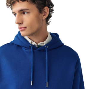 Sudadera con Capucha Azul Rey al por Mayor, Unisex, Ropa de Invierno, Sudadera con Capucha de Forro Polar Suave, Estilo Casual Urbano, Cálida para Uso Diario - Product Image 3