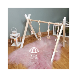 ÉCOLOGIQUE VIETNAM BÉBÉ GYM EN BOIS JOUETS AMUSANTS ET SÛRS PREMIUM - Product Image 1