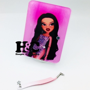 Carreaux de cils acryliques de haut rang Nouveautés Brats Dolly Tuile d'extension de cils Conception de vison durable Tuile de cils magnétique - Product Image 6