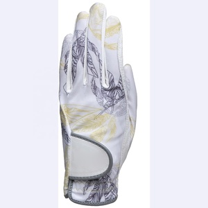 Guantes de Golf para Mujer de Piel Cabretta de Gran Calidad para Mano Izquierda con Logotipo Personalizado por Sublimación, Ligeros y Transpirables - Product Image 5