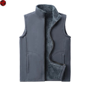 Chaqueta de Forro Polar con Cremallera Completa para Hombre, Ropa de Trabajo Informal para Exteriores, Otoño/Invierno, Servicio OEM Disponible - Product Image 1