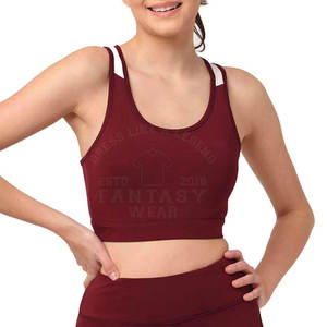 Sujetador Deportivo Atlético para Mujer, Soporte de Alto Impacto para Correr, Entrenamiento, Gimnasio, Fitness, Yoga, Tejido Elástico - Product Image 4