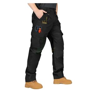Pantalon de randonnée tactique extensible pour homme, taille mi-haute, respirant, en ripstop, avec motif imprimé - Product Image 5