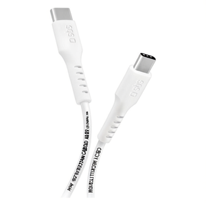 USB-C <b>Power</b> <b>Cable</b> 25W White 1m TECABLETCC10W - Product Image 3
