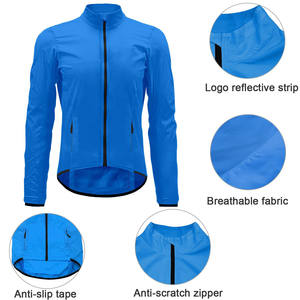 Ciclismo transpirable senderismo chaquetas térmicas a prueba de viento deportes al aire libre carreras ciclismo desgaste ciclismo ropa impermeable color bloqueo - Product Image 2