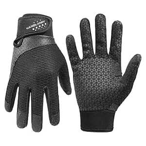 Guantes de bateo de béisbol de cuero personalizados Pro Grip, ligero y duradero para hombres, mujeres, tallas para jóvenes - Product Image 4