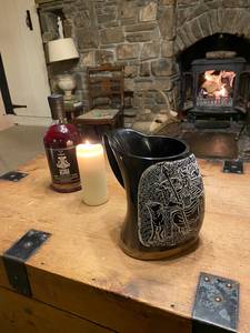 Rustic Handmade Horn Mug, Natural Eco-Friendly Cup, Durable Stylish Drinkware, Perfect for Coffee, Tea, <b>Whisky</b>,Home Party Events - Product Image 5