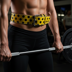 Ceinture de musculation en cuir réglable pour la musculation, ceinture d'entraînement personnalisée, ceinture de musculation robuste, accessoires de musculation - Product Image 6