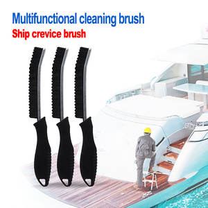 Sikat pembersih ubin keras wastafel dapur, 3 buah sikat pembersih jendela multifungsi alur debu - Product Image 4