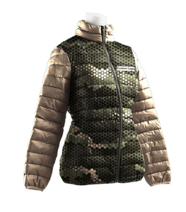 Premium Women's Winter Coat Custom Logo Black Thick Woolen <b>Puffer</b> <b>Jacket</b> Fitted Design Cotton Nylon Ladies' Warm Clothing - Product Image 3