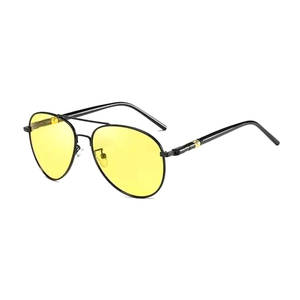 Nouvelles Lunettes de Soleil Sportives Polarisées pour Hommes 2023 – Conduite, Pêche, Vision Nocturne, Monture Métallique, Protection UV, Logo - Product Image 1