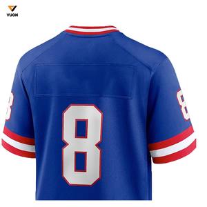 Nuevos uniformes de fútbol americano de diseño de moda personalizados uniformes de fútbol americano sublimados de impresión personalizada para conjuntos de equipos - Product Image 5