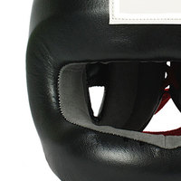 Özel Yapım Yüksek Kaliteli Deri Kickboks Başlığı Tam Yüz Çene Koruması Sert Darbeye Dayanıklı Ağızlık Dövüş Sanatları Baskılı Tasarım